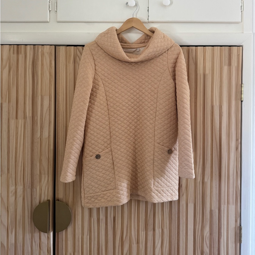 Soft Surroundings Cowl Neck Sweater, size small